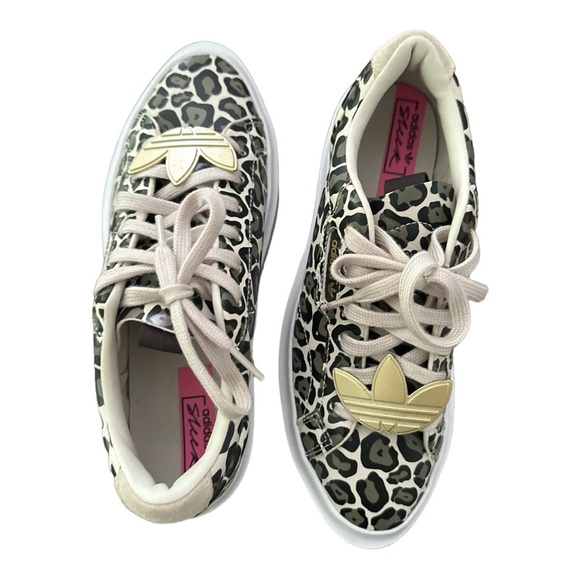 ADIDAS ORIGINALS Women’s Leopard Print Super Sneakers, Women’s, Size 6 - Picture 4 of 7